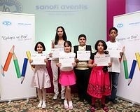 Çocuklar, epilepsiyle mücadelelerini tuvale yansıttı