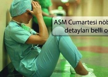 ASM’lerde cumartesi nöbetinin detayları belli oldu