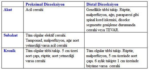 grafik aort anerizması