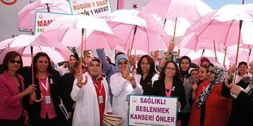 Türkiye’de her yıl 60 bin kadın kanser oluyor ve bunların %25’i meme kanseri