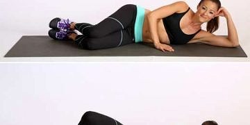 Uygulamalı dik ve sıkı kalça egzersizi