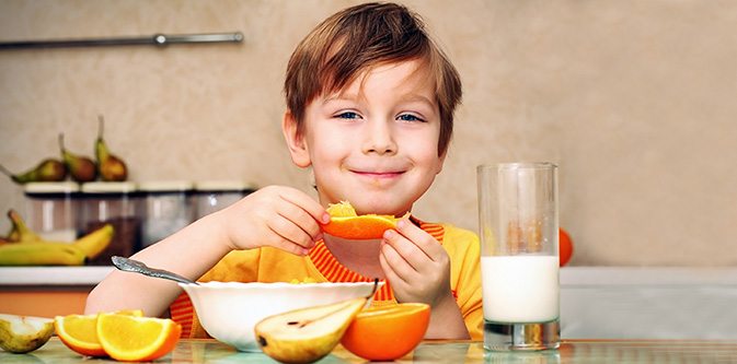 A well-fed child grows up healthy!  Proper nutrition recommendations for children
