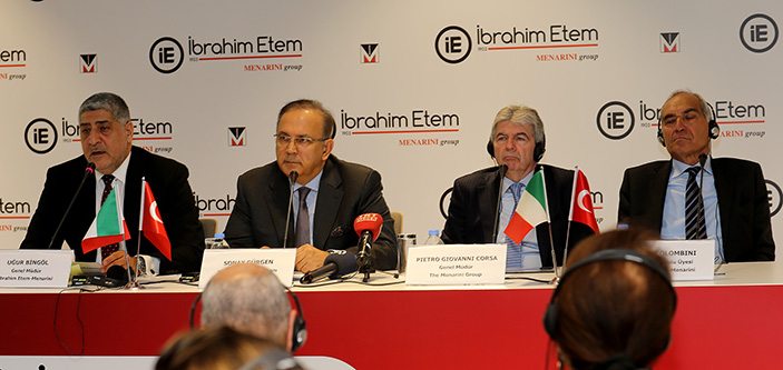 turkiye nin koklu ilac sirketi ibrahim etem ve italyan menarini den uretime yatirim