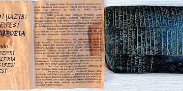 Sümerler dönemine ait 5 bin yıllık tıp reçetesi ele geçirildi