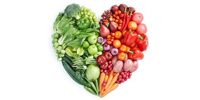 kalp sağlığı için sebzeleri sıkmak