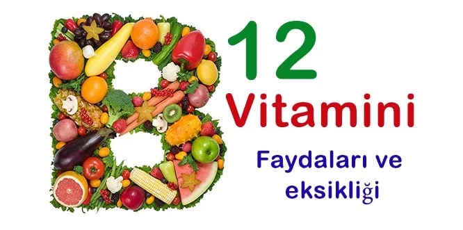 b12 vitamini nedir hangi besinlerde bulunur faydalari ve eksikligi