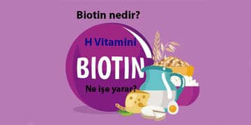 Biotin (H Vitamini) nedir? Ne işe yarar? Faydaları nelerdir?