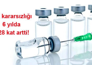 Aşı karşıtlığı tehlikesi! Türkiye’de aşı kararsızlığı 6 yılda 128 kat artti!