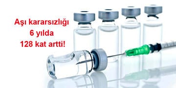 Aşı karşıtlığı tehlikesi! Türkiye’de aşı kararsızlığı 6 yılda 128 kat artti!