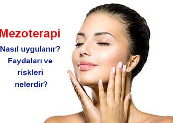 Mezoterapi nedir? Kimlere, niçin uygulanır? Türleri ve iğnesi