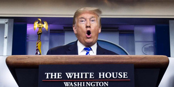 Koronavirüse kaşı ‘insanlara dezenfektan enjekte edelim’ diyen Trump alay konusu oldu