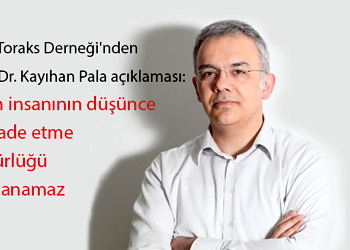 Türk Toraks Derneği: Bilim insanının düşünce ve ifade özgürlüğü kısıtlanamaz