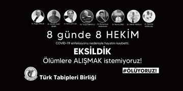 TTB: Koronavirüs nedeniyle hayatını kaybeden sağlık çalışanı sayısı hızla artıyor!