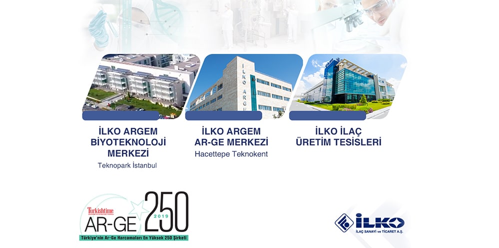 ilko ilac turkiye nin ar ge harcamalari en yuksek 500 firma listesinde 70 sirada