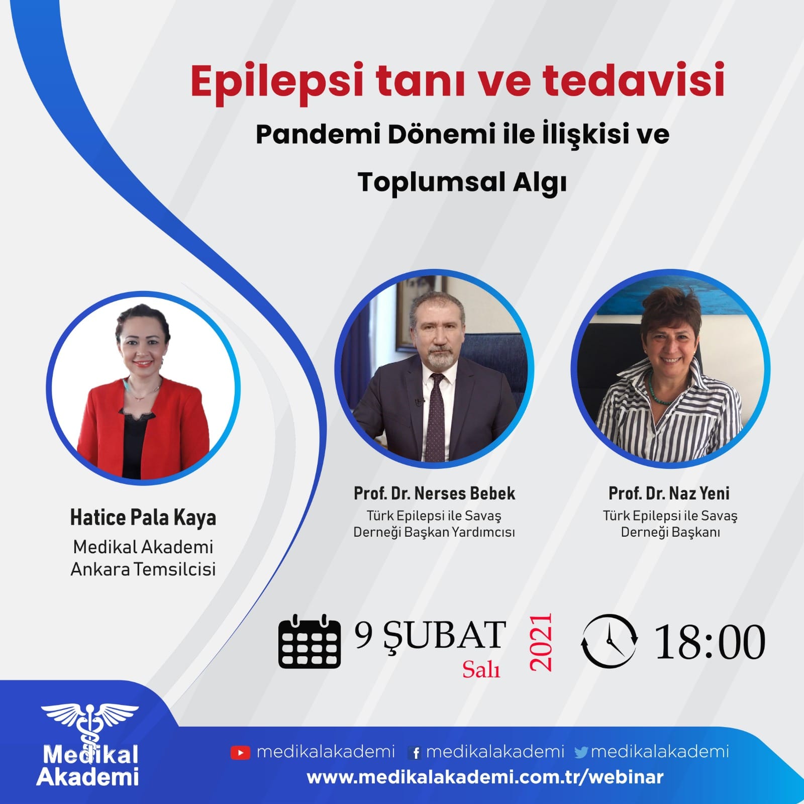 Epilepsi tanı ve tedavisi &amp; Pandemi Dönemi ile İlişkisi ve Toplumsal