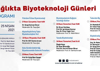 Sağlıkta Biyoteknoloji Günleri 21 Nisanda Başlıyor
