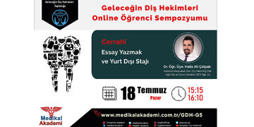 Essay Yazmak ve Yurt Dışı Stajı / Cerrahi