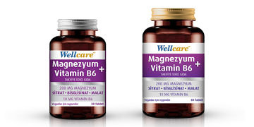 Wellcare, yeni ürünü Magnezyum + Vitamin B6’yı kullanına sundu