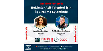 #G(ö)revEylemi: Hekimler Acil Talepleri için İş Bırakma Eyleminde