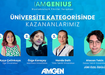 Amgen Türkiye ‘IamGenius’ ile gençlerin biyoteknolojideki yaratıcı fikirlerini ödüllendirdi