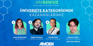 Amgen Türkiye ‘IamGenius’ ile gençlerin biyoteknolojideki yaratıcı fikirlerini ödüllendirdi