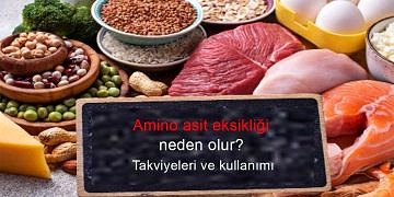 Amino asit eksikliği neden olur? Takviyeleri ve kullanımı