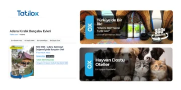 Adana’da Doğayla İç İçe Tatilin Yeni Adresi Tatilox Bungalov Evleri