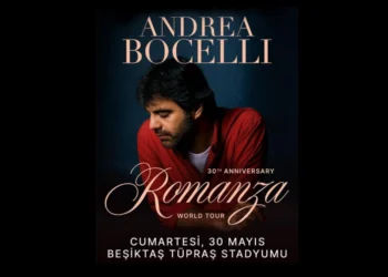 Dünyaca Ünlü İtalyan Tenor Andrea Bocelli, 30 Mayıs’ta İstanbul’da Konser Verecek