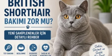 British Shorthair Bakımı Zor mu? Yeni Sahiplenenler İçin Detaylı Rehber