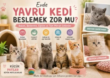 Evde Yavru Kedi Beslemek Zor mu?